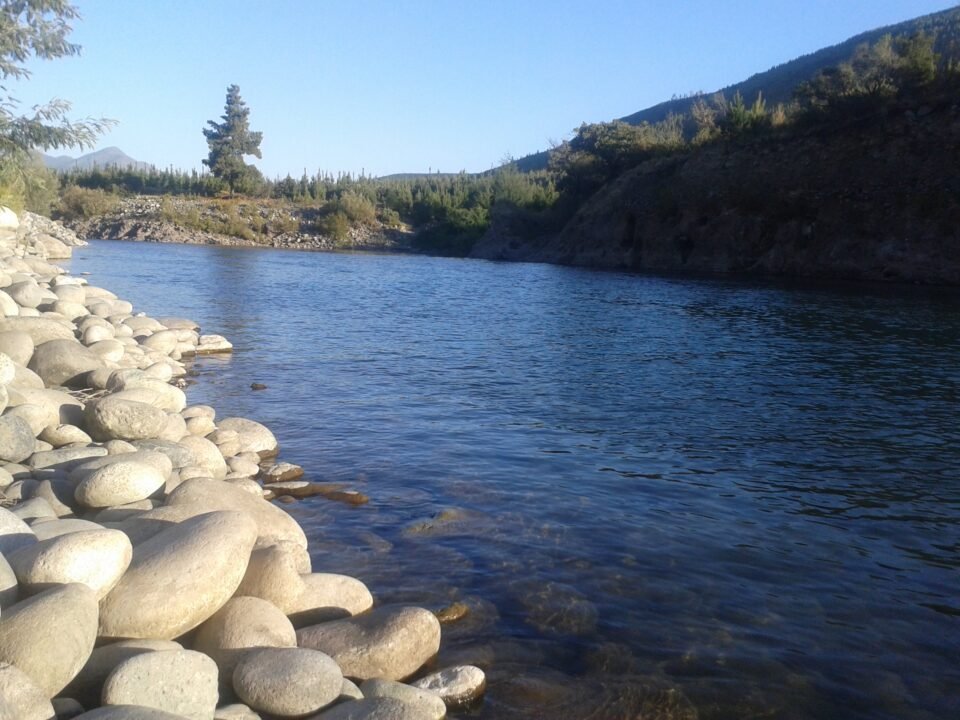 Río Ñuble en San Fabián